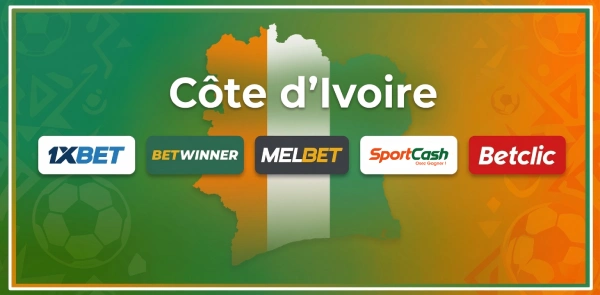 Notre sélection des meilleurs bookmakers en Côte d&rsquo;Ivoire